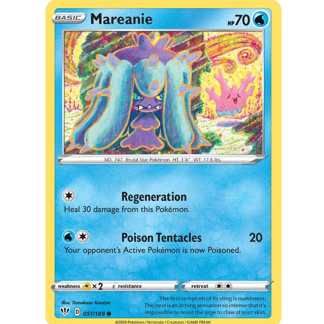 Mareanie 051/189 - Darkness Ablaze