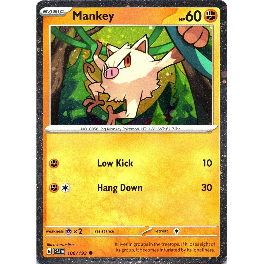 Mankey 106/193 [Cosmos Holo] - Scarlet & Violet Promo