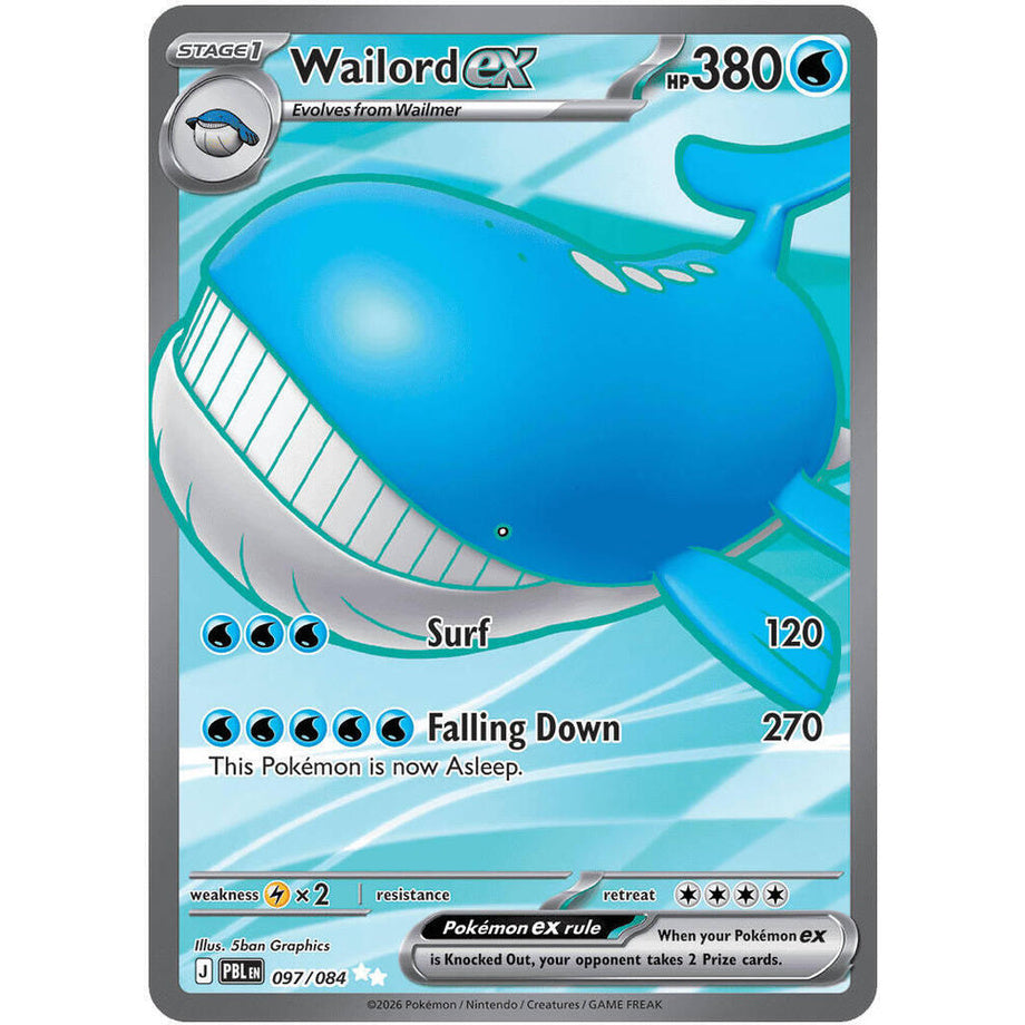 Wailorx ex 097/084 - Pitch Black