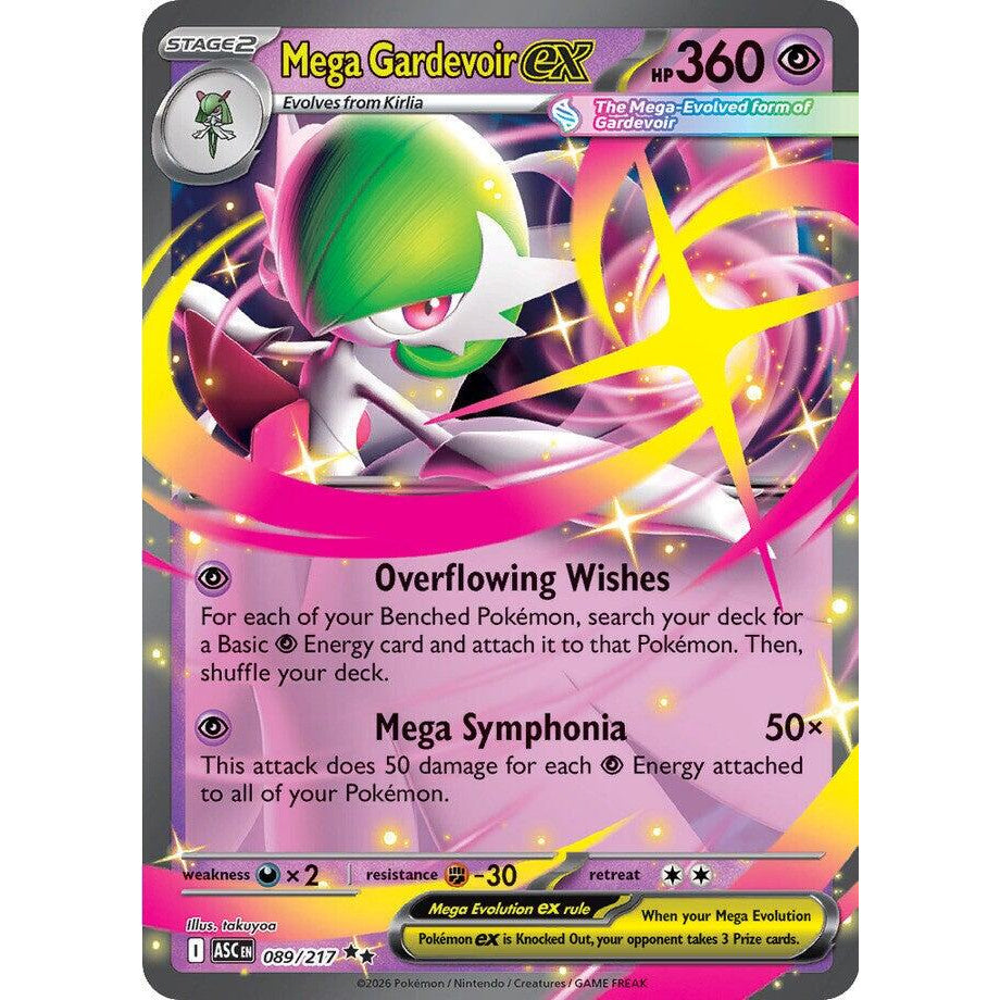 Mega Gardevoir ex 089/217 - Ascended Heroes