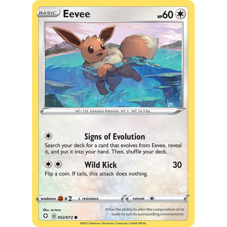 Eevee 052/072 - Shining Fates