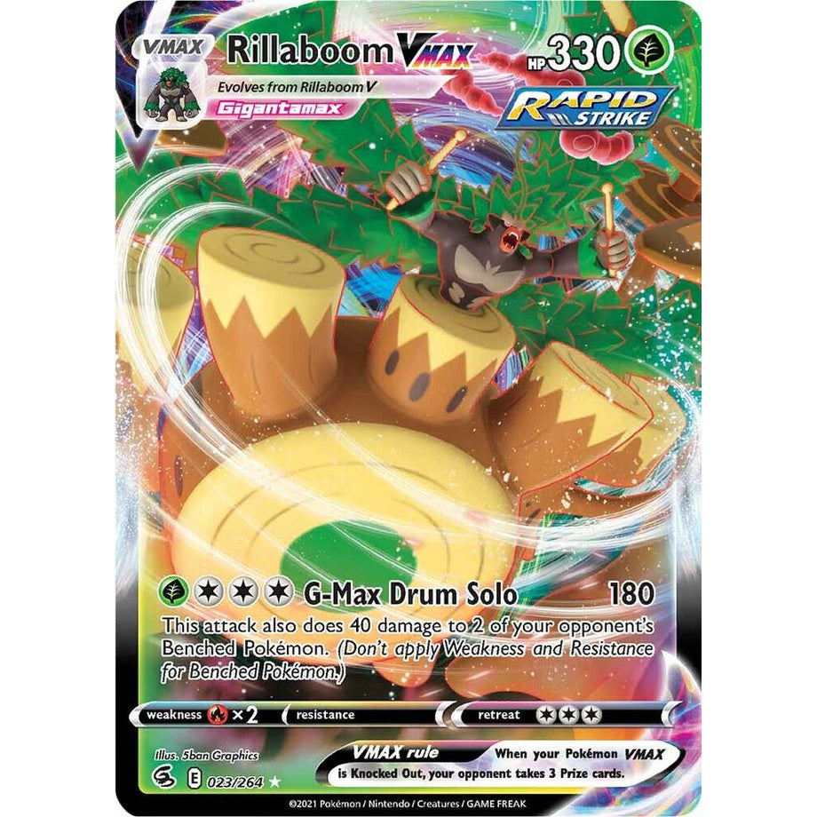 Rillaboom VMAX 023/264 - Fusion Strike