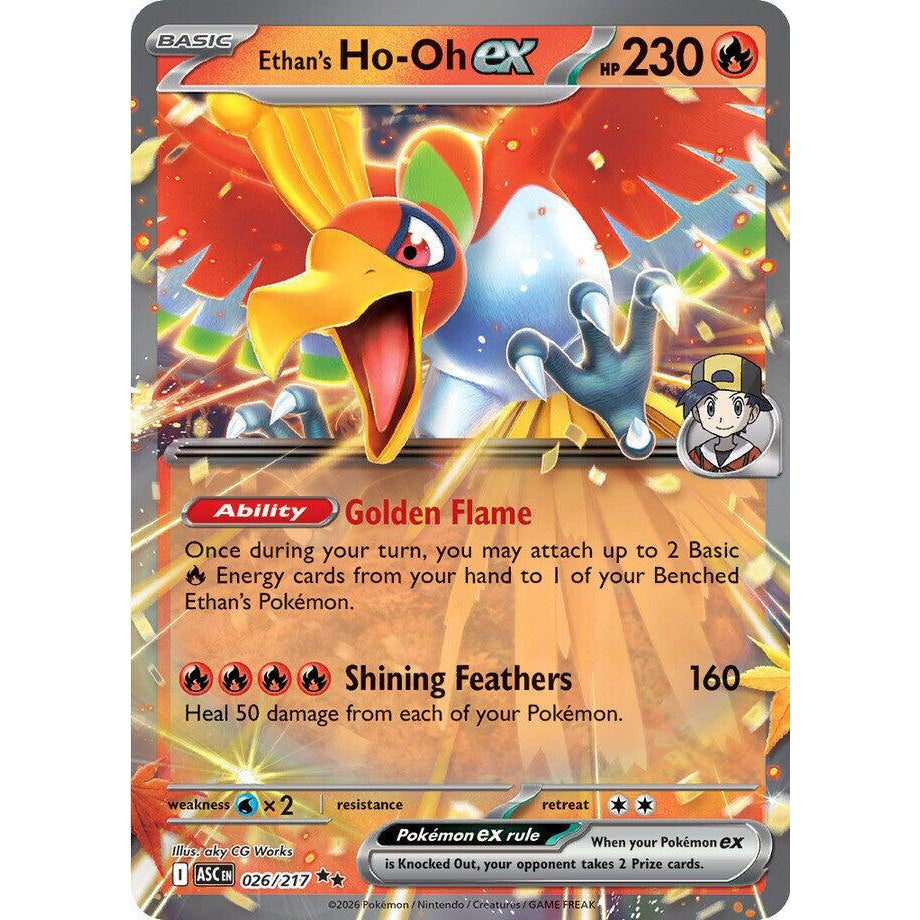 Ethan's Ho-Oh ex 026/217 - Ascended Heroes