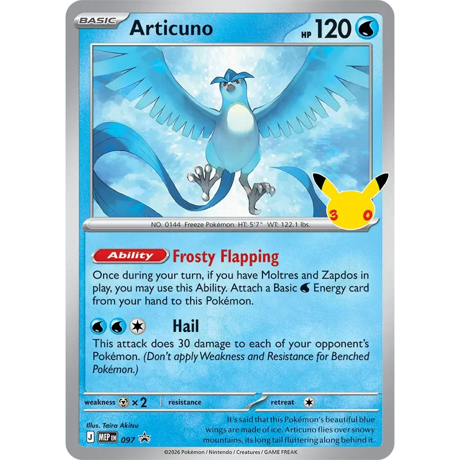 Articuno MEP097 [Cosmos Holo] - Mega Evolution