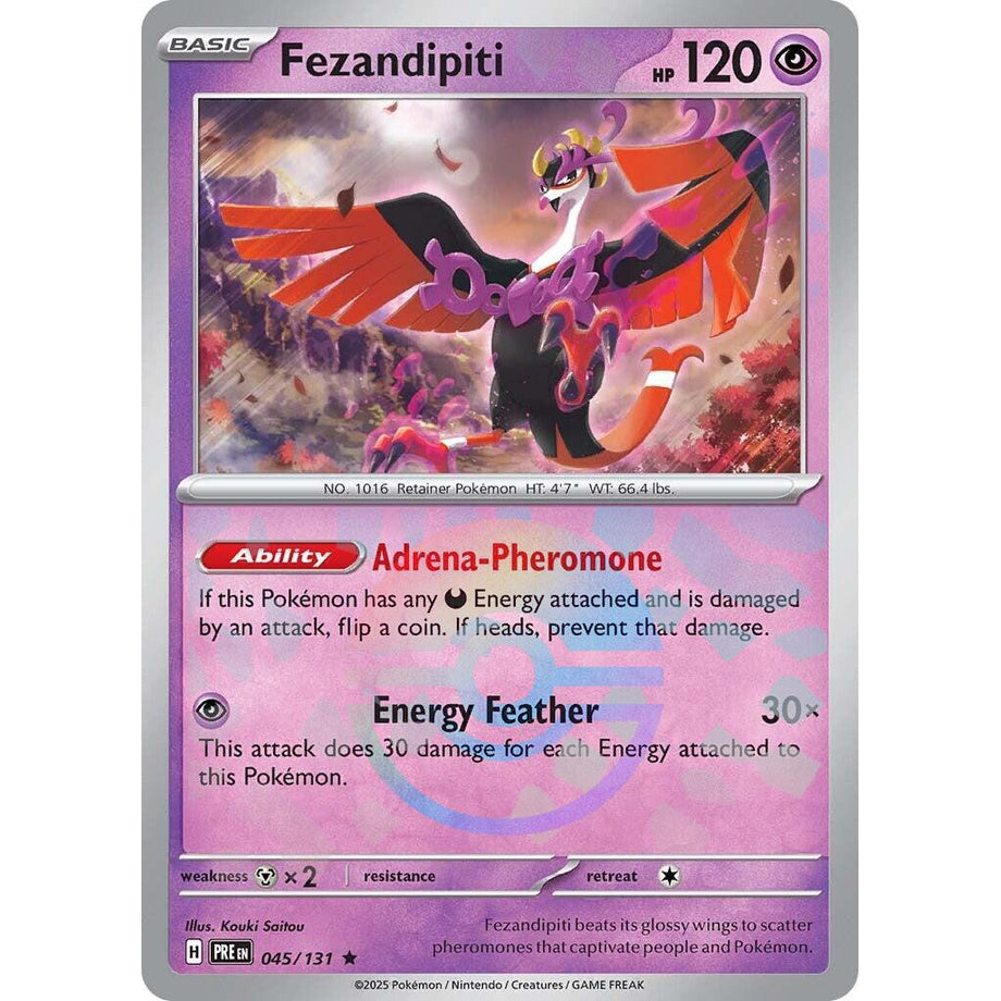 Fezandipiti 045/131 [Pokeball Reverse Holo] - Prismatic Evolutions