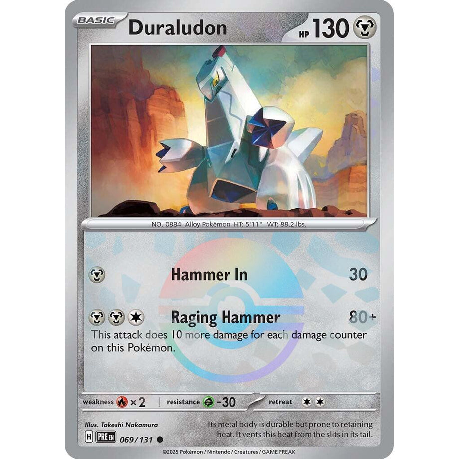 Duraludon 069/131 [Pokeball Reverse Holo] - Prismatic Evolutions