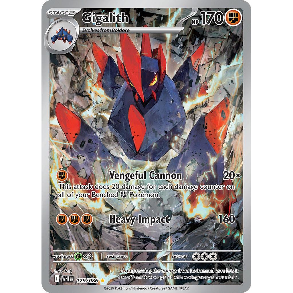 Gigalith 129/086 - White Flare