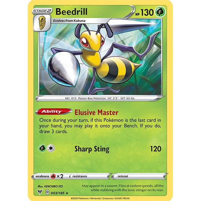 Beedrill 003/185 - Vivid Voltage