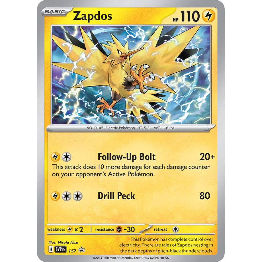 Zapdos SVP157 - Scarlet & Violet Promo