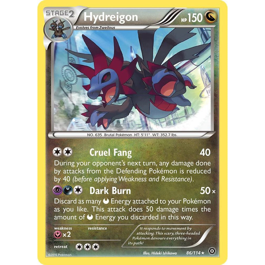 Hydreigon 86/114 [Holo] - Steam Siege