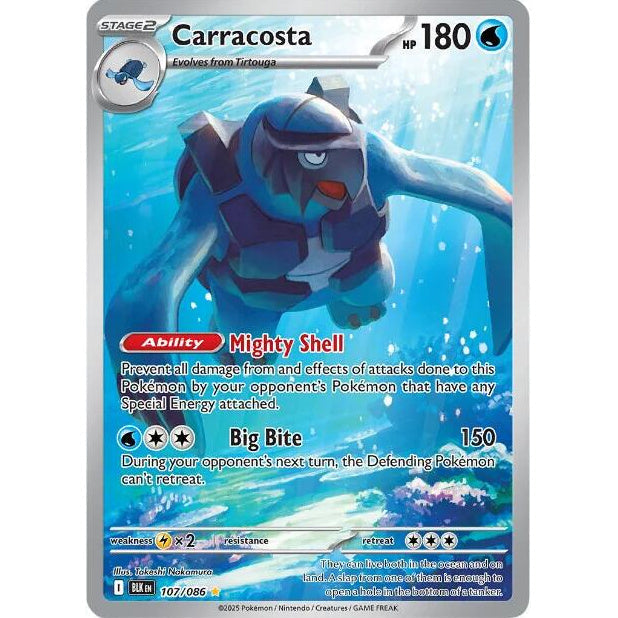 Carracosta 107/086 - Black Bolt