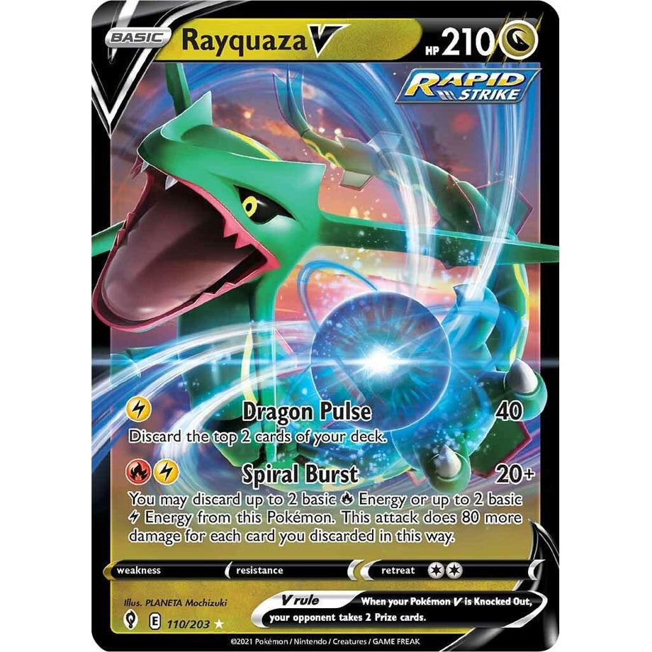 Rayquaza V 110/203 - Evolving Skies
