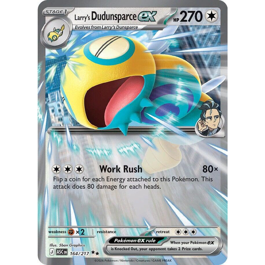 Larry's Dudunsparce 164/217 - Ascended Heroes