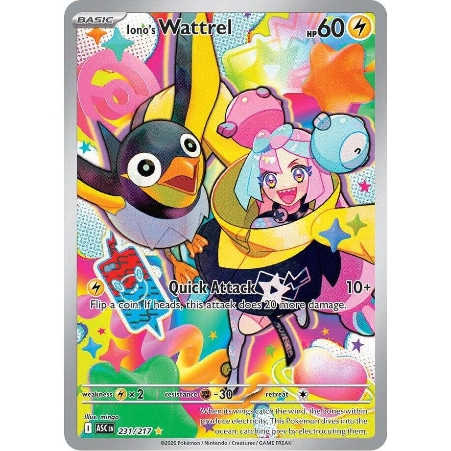 Iono's Wattrel 231/217 - Ascended Heroes