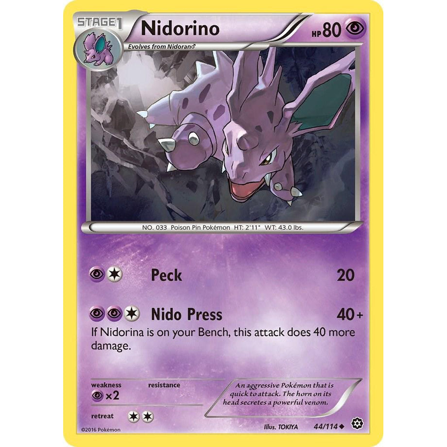 Nidorino 44/114 - Steam Siege