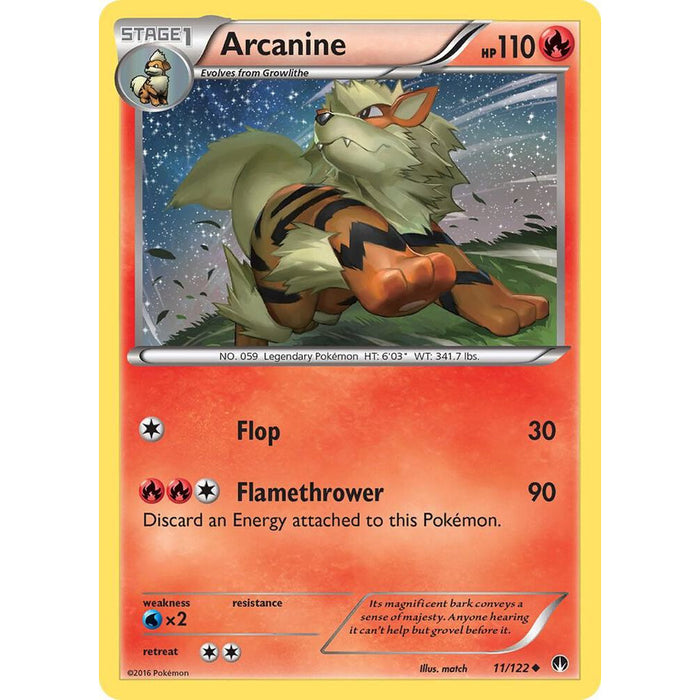 Arcanine 11/122 - BREAKPoint