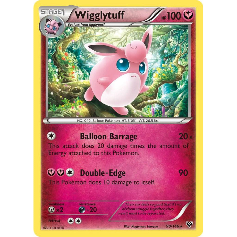 Wigglytuff 90/146 - XY