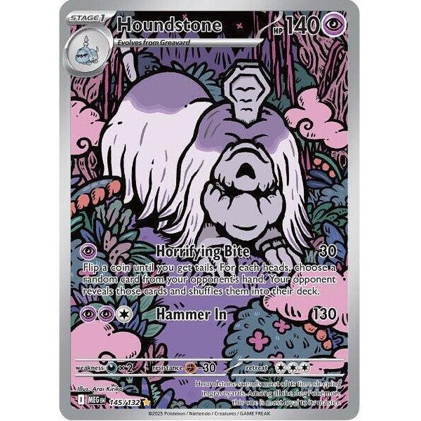 Houndstone 145/132 - Pokemon Mega Evolution