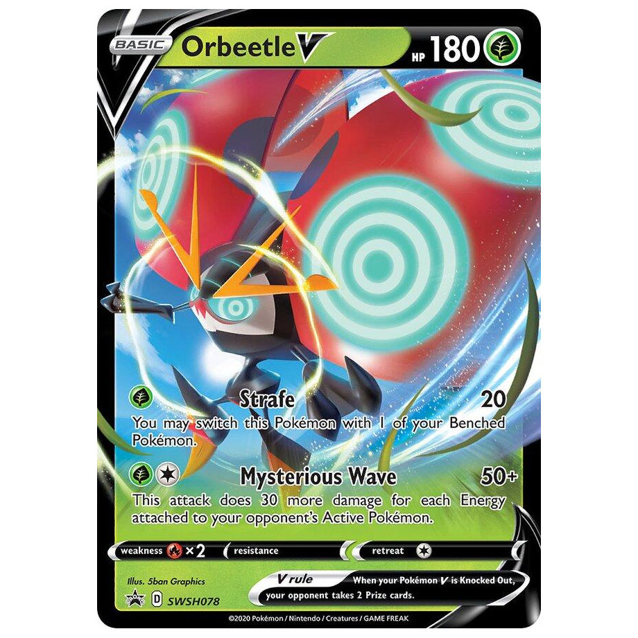 Orbeetle V SWSH076 - Sword & Shield Promo