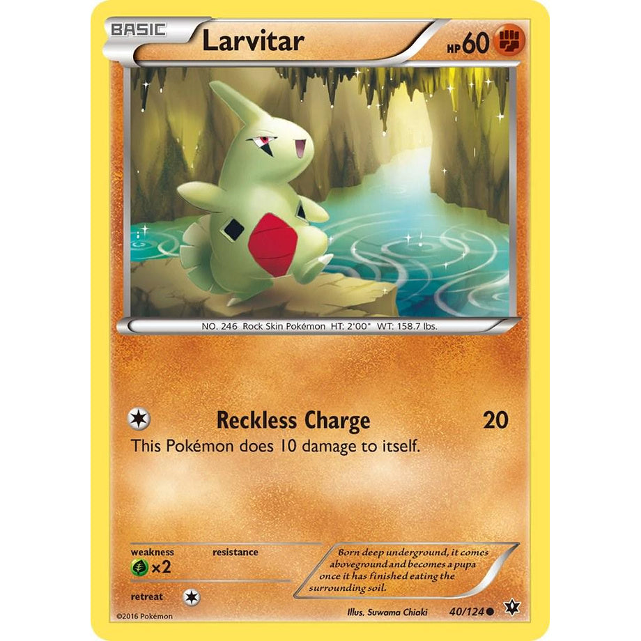 Larvitar 40/124 - Fates Collide
