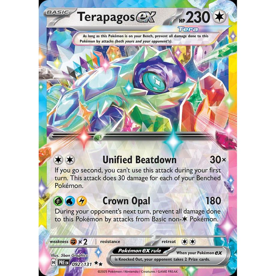 Terapogas ex 092/131 - Prismatic Evolutions