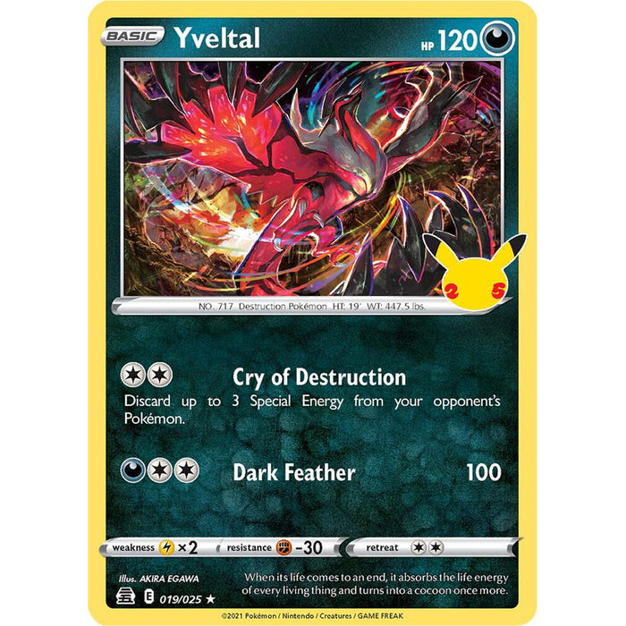 Yveltal 019/025 - Celebrations