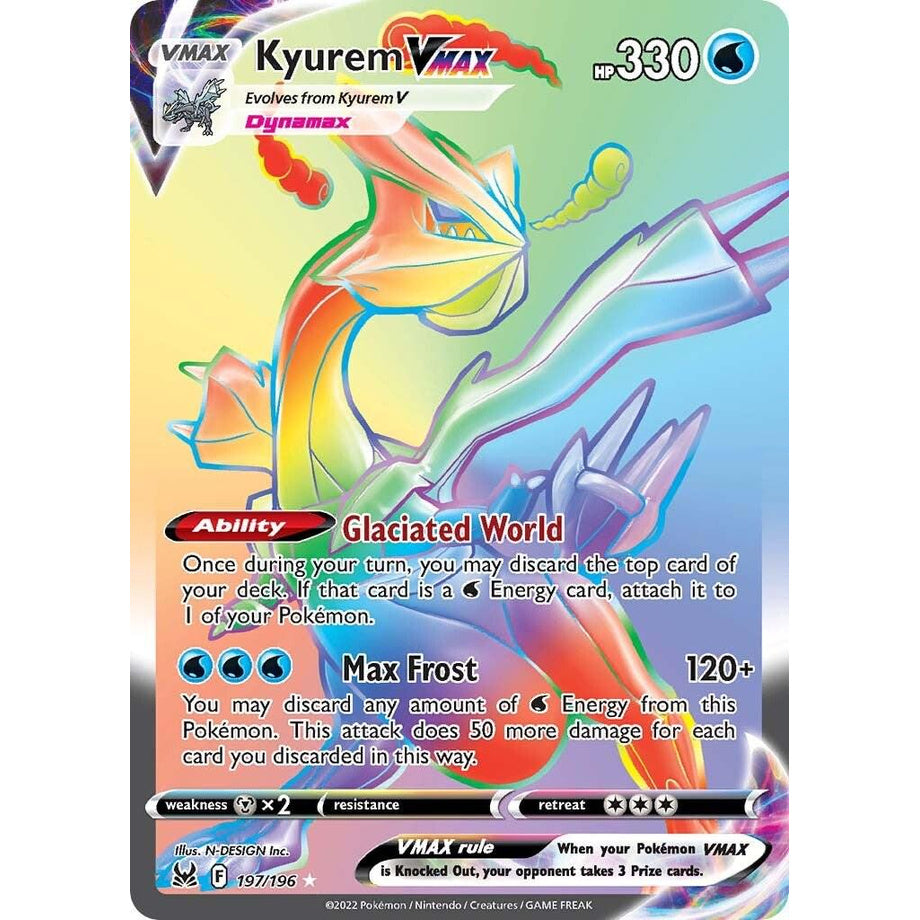 Kyurem VMAX 197/196 - Lost Origin