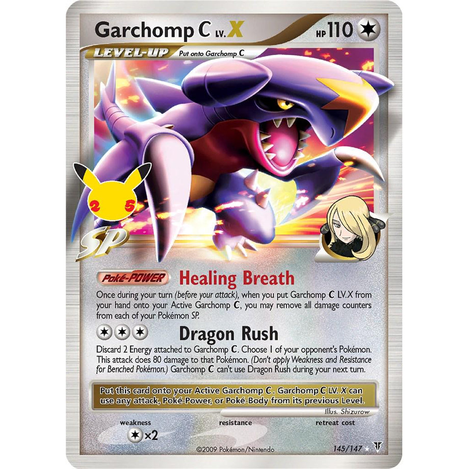 Garchomp C LV.X 145/147 - Celebrations