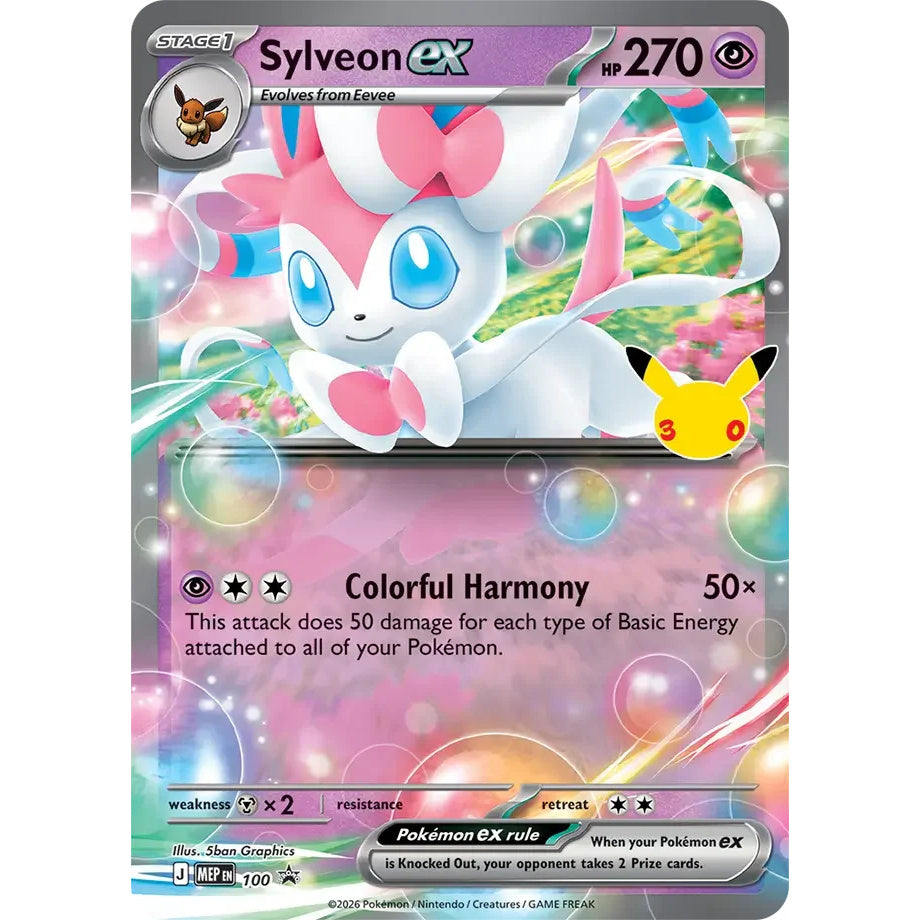Sylveon ex MEP100 - Mega Evolution Promo