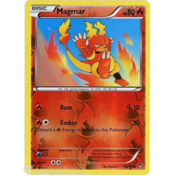 Magmar 10/111 [Reverse Holo] - Furious Fists