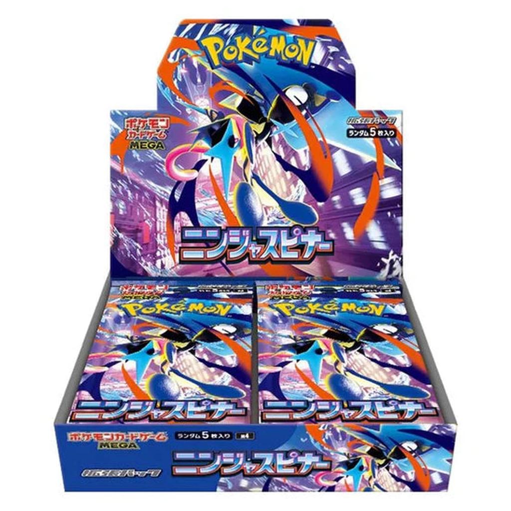 Pokémon Mega Ninja Spinner Booster Box (Japansk) [Forhåndsbestilling]