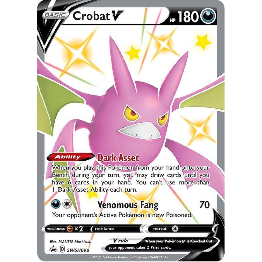 Crobat V SWSH098 - Shining Fates Promo