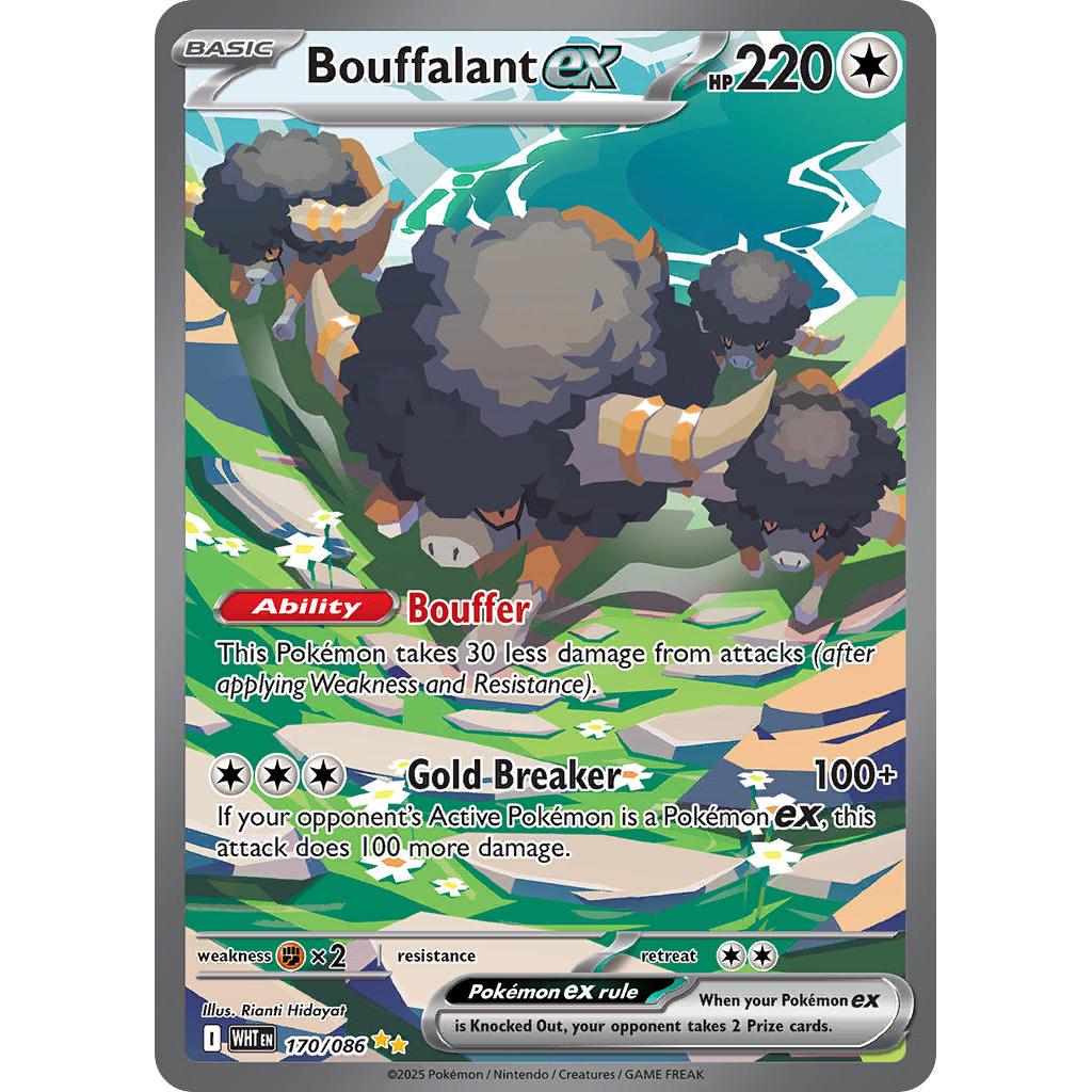 Bouffalant SIR 170/086 - Pokemon Black Bolt