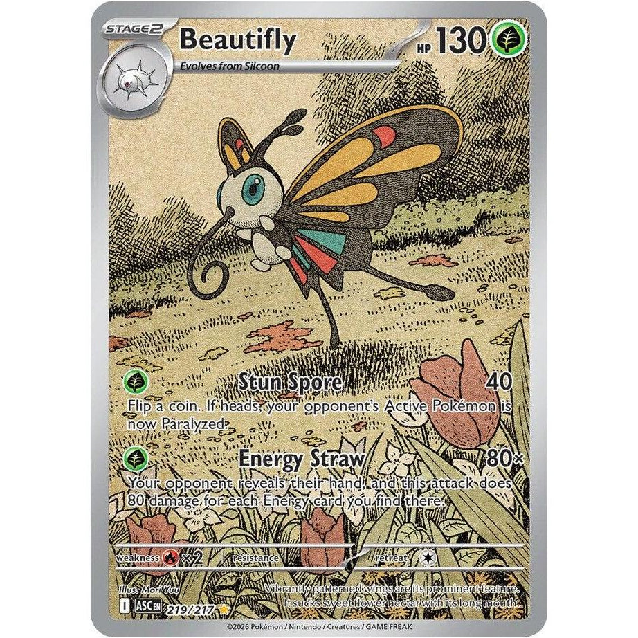 Beautifly 219/217 - Ascended Heroes