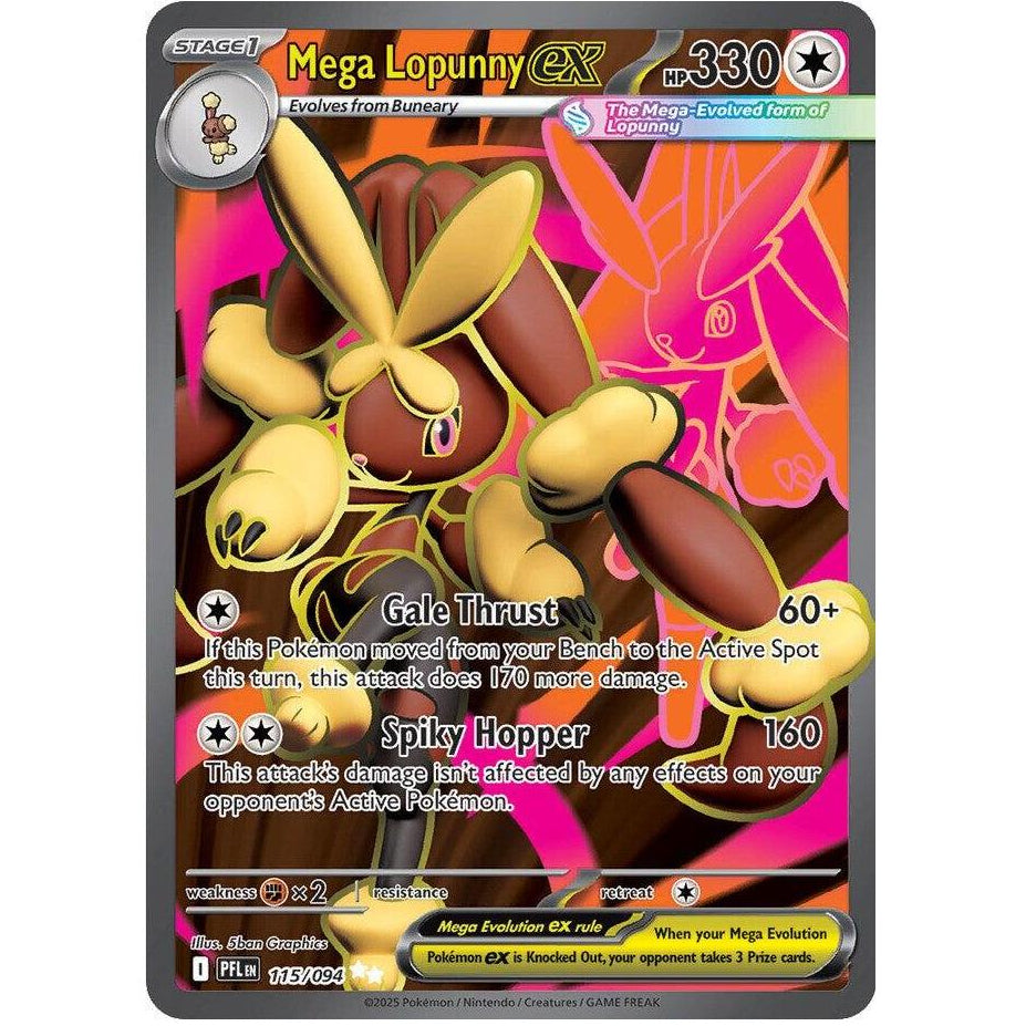 Mega Lopunny ex 115/094 - Phantasmal Flames