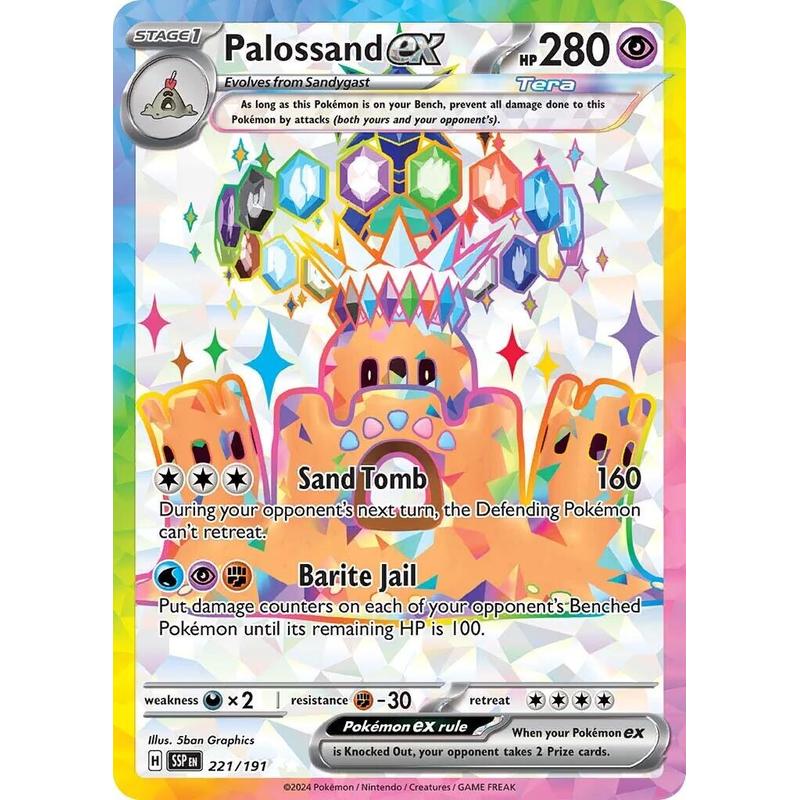 Palossand ex 221/191 - Surging Sparks