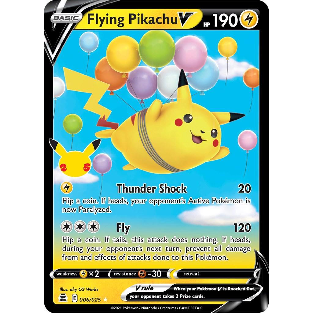 Flying Pikachu V 006/025 - Celebrations
