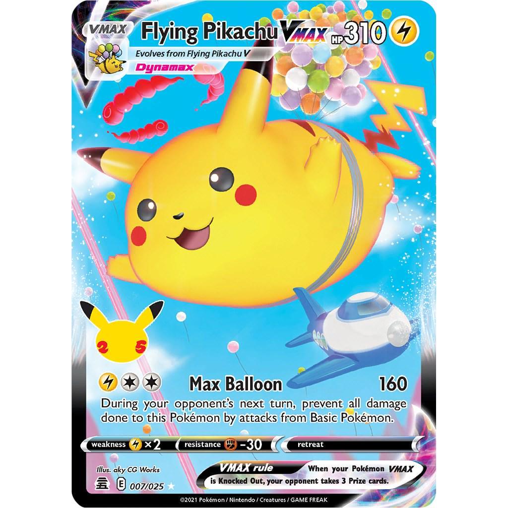 Flying Pikachu VMAX 007/025 - Celebrations