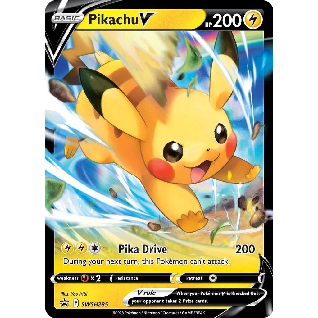 Pikachu V SWSH285 - Crown Zenith Promo