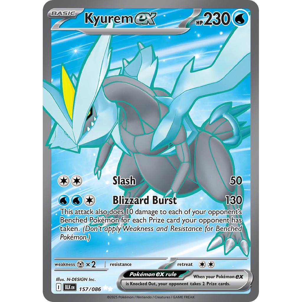 Kyurem EX 157/086 - Black Bolt