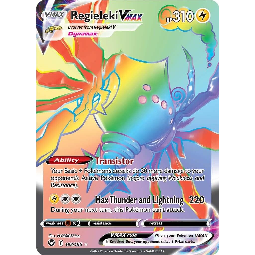 Regieleki VMAX 198/195 - Silver Tempest