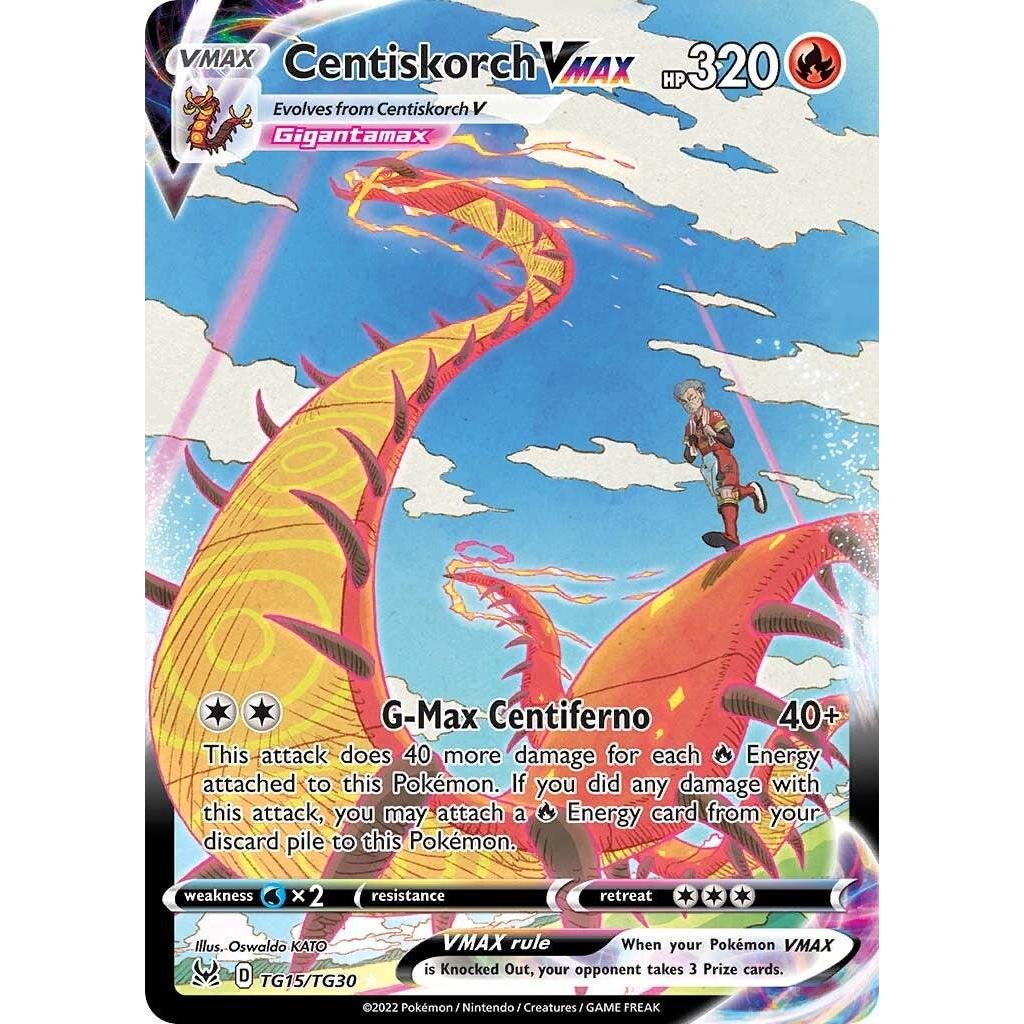 Centiskorch VMAX TG15/TG30 - Lost Origin (Trainer Gallery)