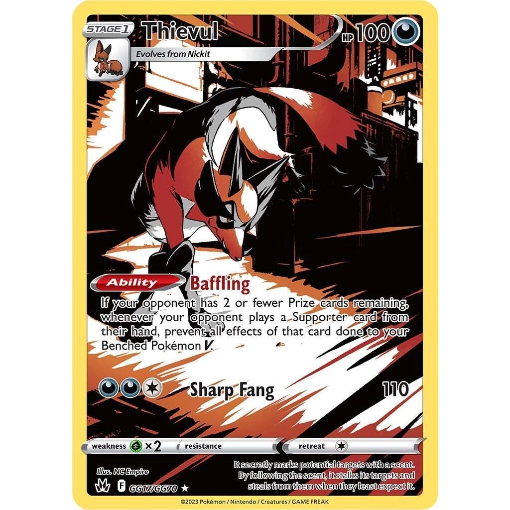 Thievul GG17/GG70 - Crown Zenith (Galarian Gallery)