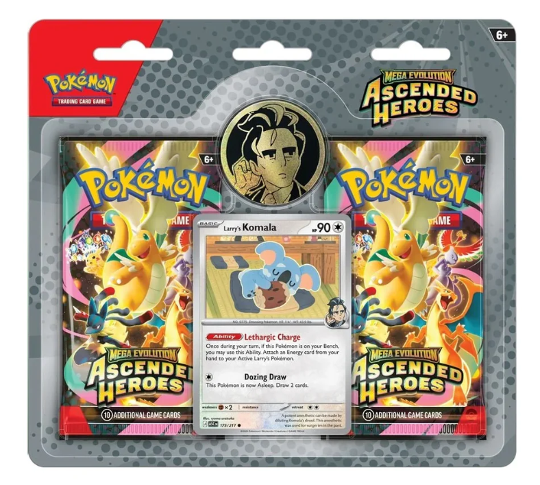 Pokémon Ascended Heroes 2-Pack Blister Larry