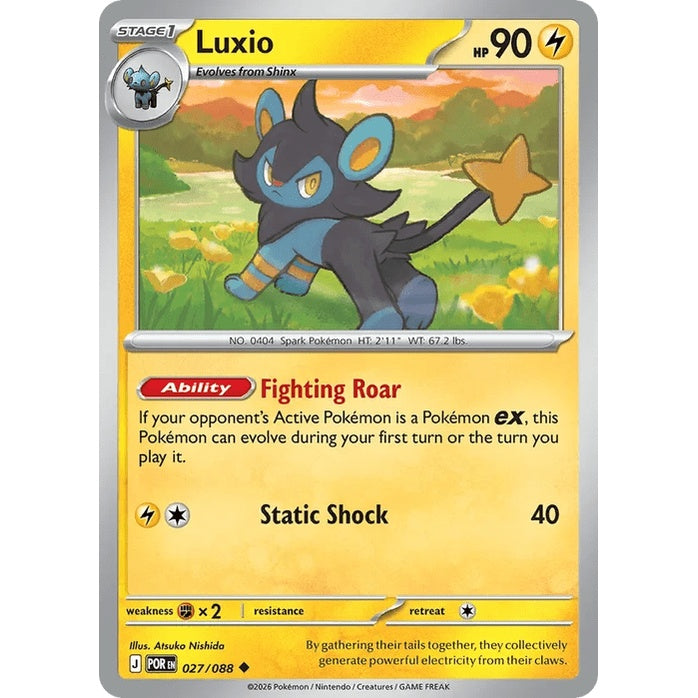 Luxio - Perfect Order (Uncommon) [POR-27] English / Near Mint / Normal