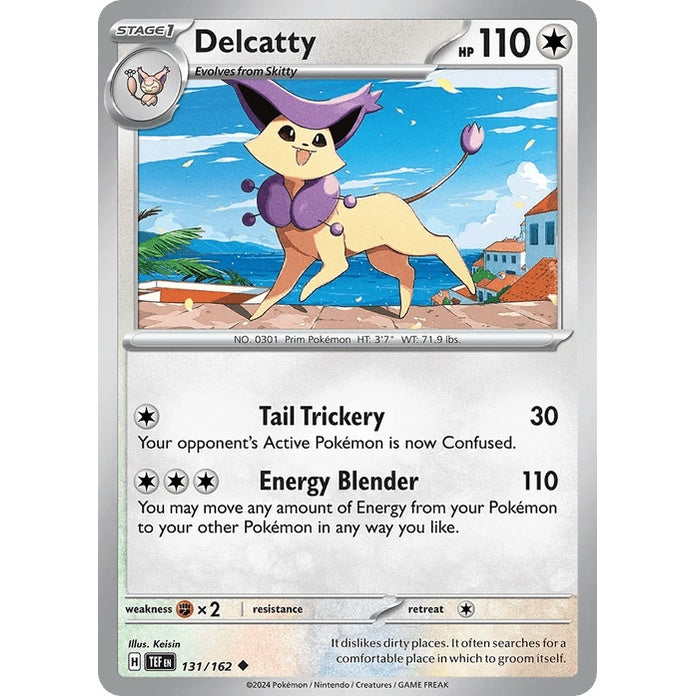 Delcatty - Temporal Forces (Uncommon) [TEF-131] English / Near Mint / Normal
