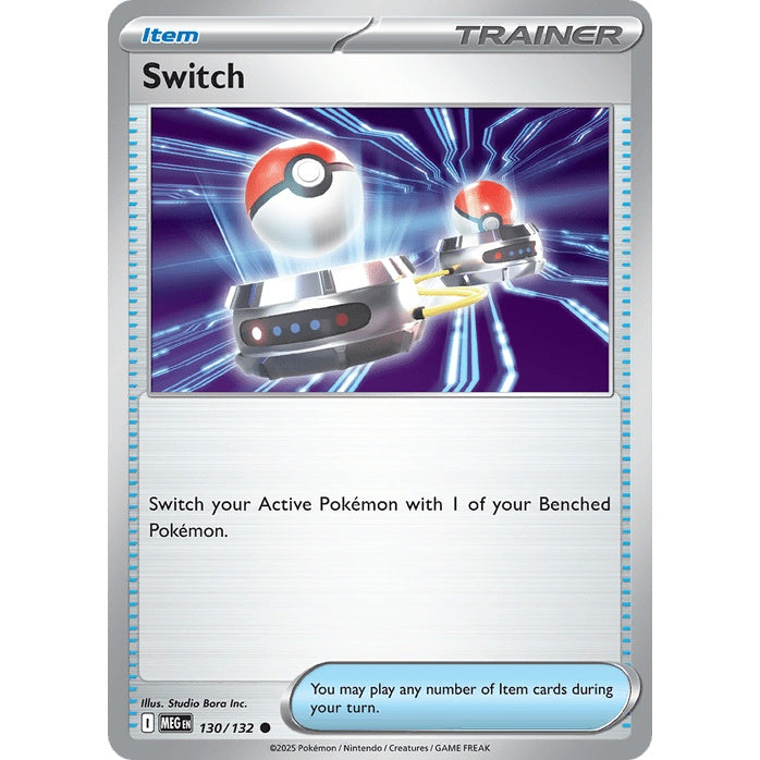 Switch - Mega Evolution (Common) [MEG-130] English / Near Mint / Normal