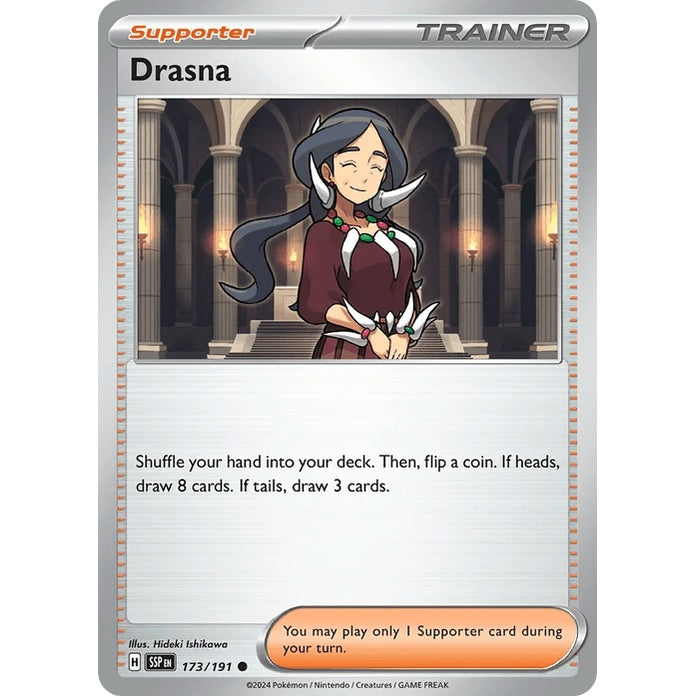 Drasna - Surging Sparks (Common) [SSP-173] English / Near Mint / Normal