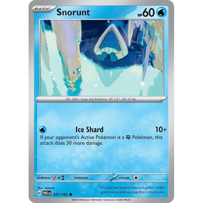 Snorunt - Paradox Rift (Common) [PAR-37] English / Near Mint / Normal