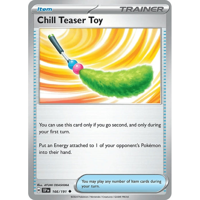 Chill Teaser Toy - Surging Sparks (Uncommon) [SSP-166] English / Near Mint / Normal